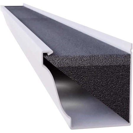 Gutterfoam GutterFoam 5 in. W X 48 in. L Black Polyether Outdoor Foam Gutter Guard 8 pk GF-K5-8BOX-C